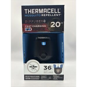 Thermacell Mosquito Repellent Diffuser 20ft Zone 36Hr Refill Dock Sealed